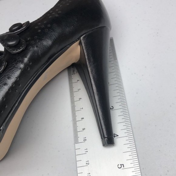 NWT ANN MARINO BLACK HEELS 7.5 ⭐️ - Picture 10 of 11